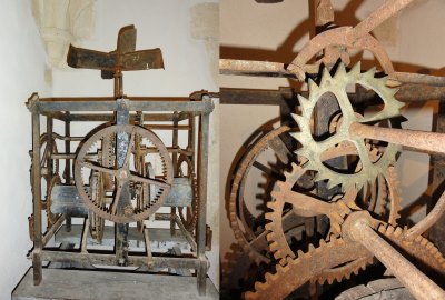 Clock machine 16th century - Convent of Christ in Tomar, Portugal