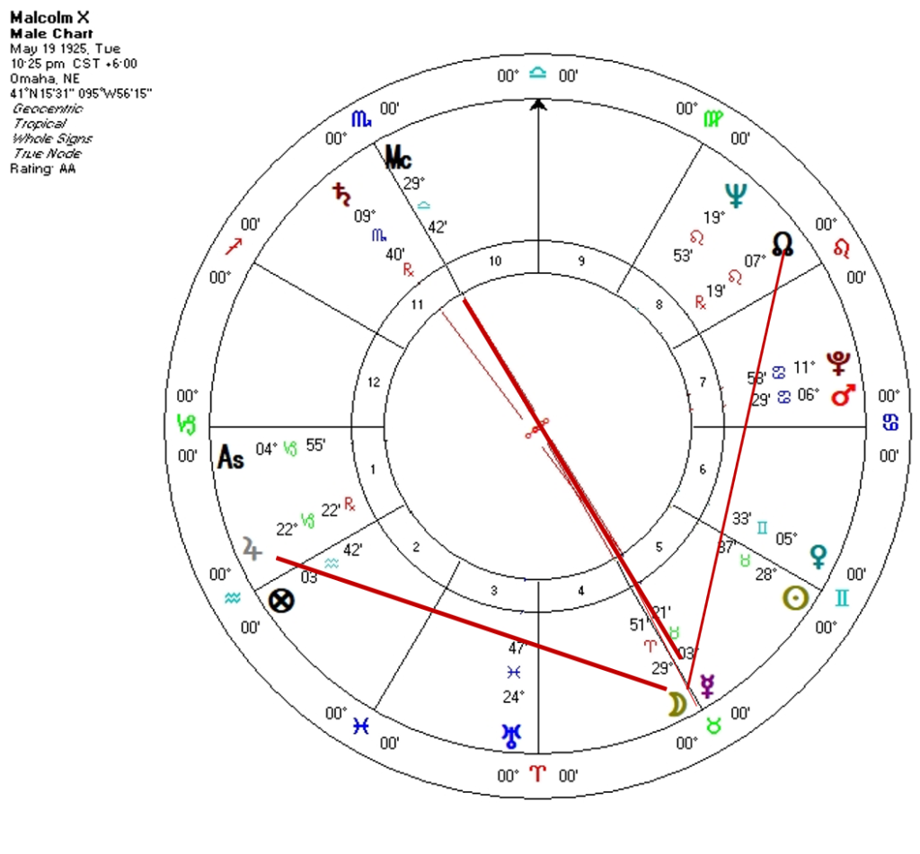 Malcolm X chart